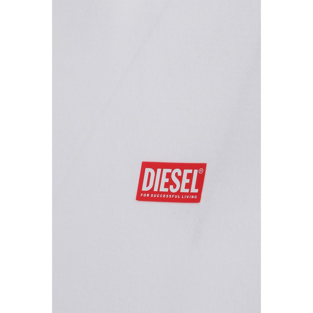 Diesel – Weißes Baumwoll-T-Shirt