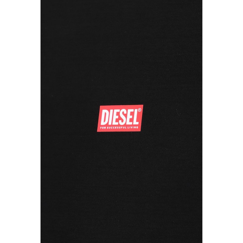 Diesel – Schwarzes Baumwoll-T-Shirt