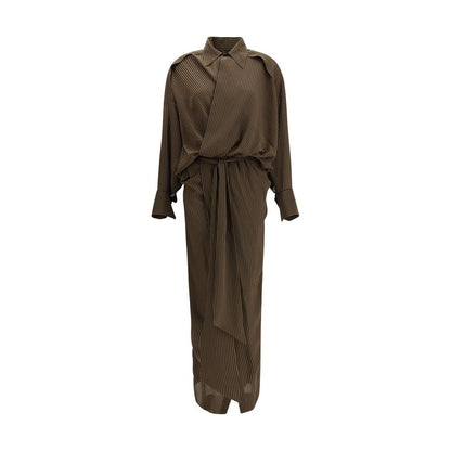 Petar Petrov Multicolor Silk Casual Dress