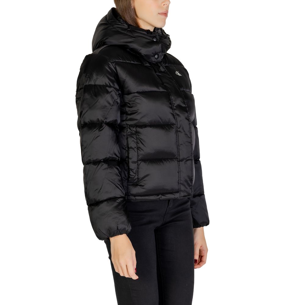 Calvin Klein Jeans – Schwarze Nylonjacken und -mäntel