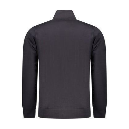 Gewehrblauer Baumwollpullover für Herren