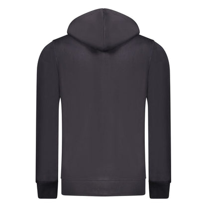 Gewehrblauer Baumwollpullover für Herren