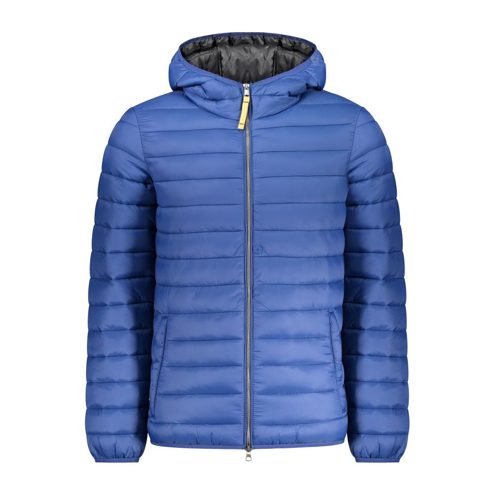 Blaue Herrenjacke aus Polyamid von Armata Di Mare