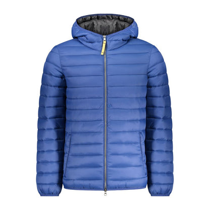 Blaue Herrenjacke aus Polyamid von Armata Di Mare