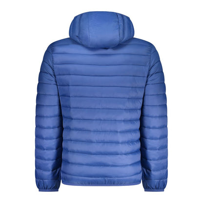 Blaue Herrenjacke aus Polyamid von Armata Di Mare