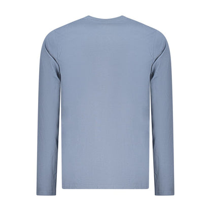 Norwegen 1963 Blaues Baumwoll-T-Shirt für Herren