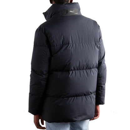 Herno Blue Polyester Coat
