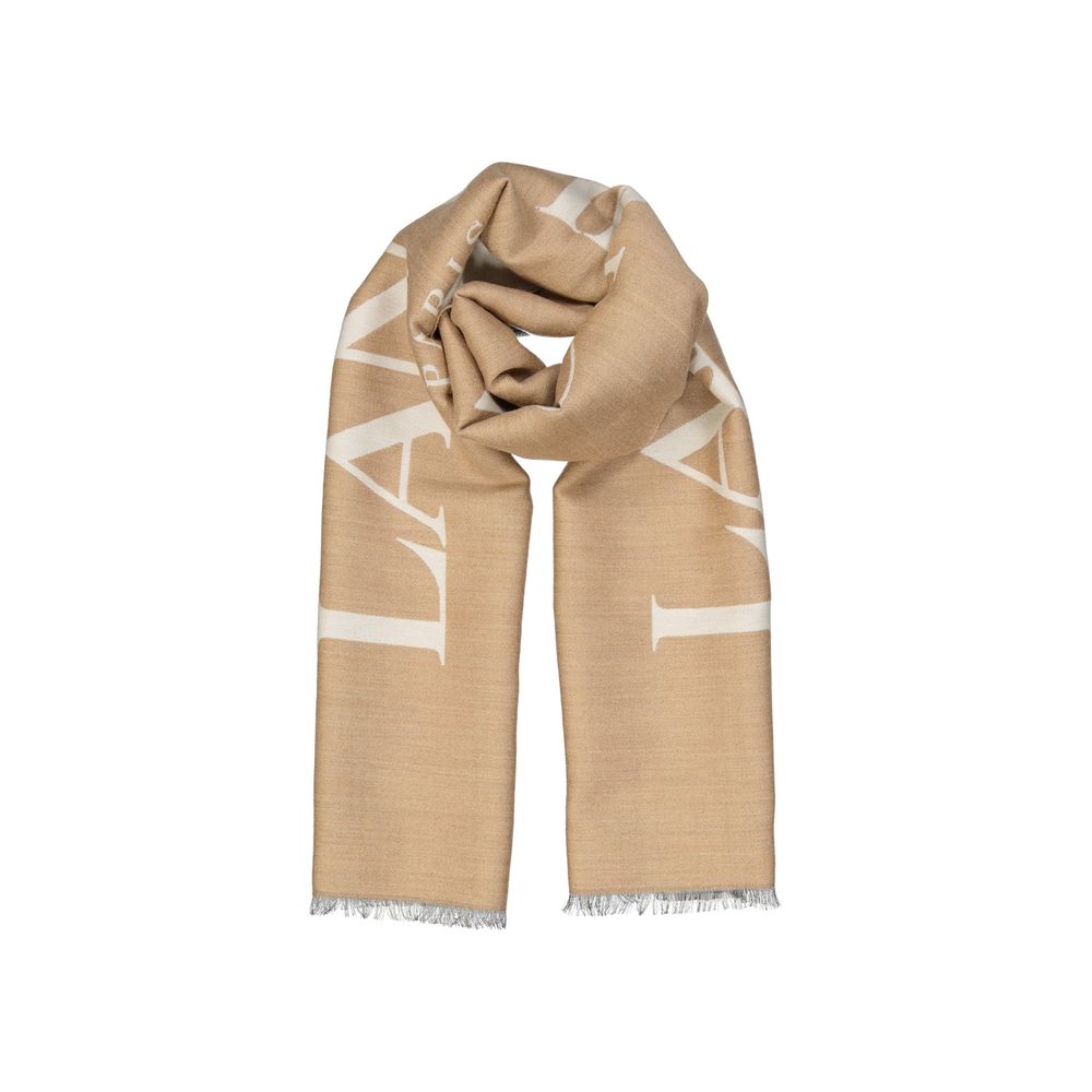 Lanvin Gray Silk Scarf