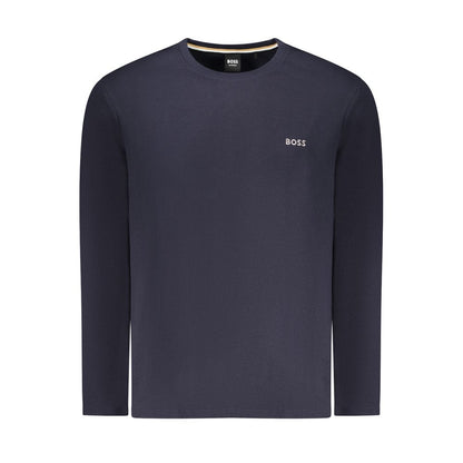 Hugo Boss Blauer Baumwollpullover für Herren