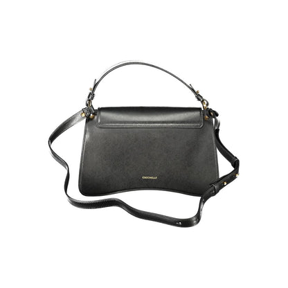 Coccinelle Schwarze Lederhandtasche