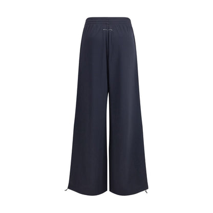 MM6 Black Polyester Athletic Pants