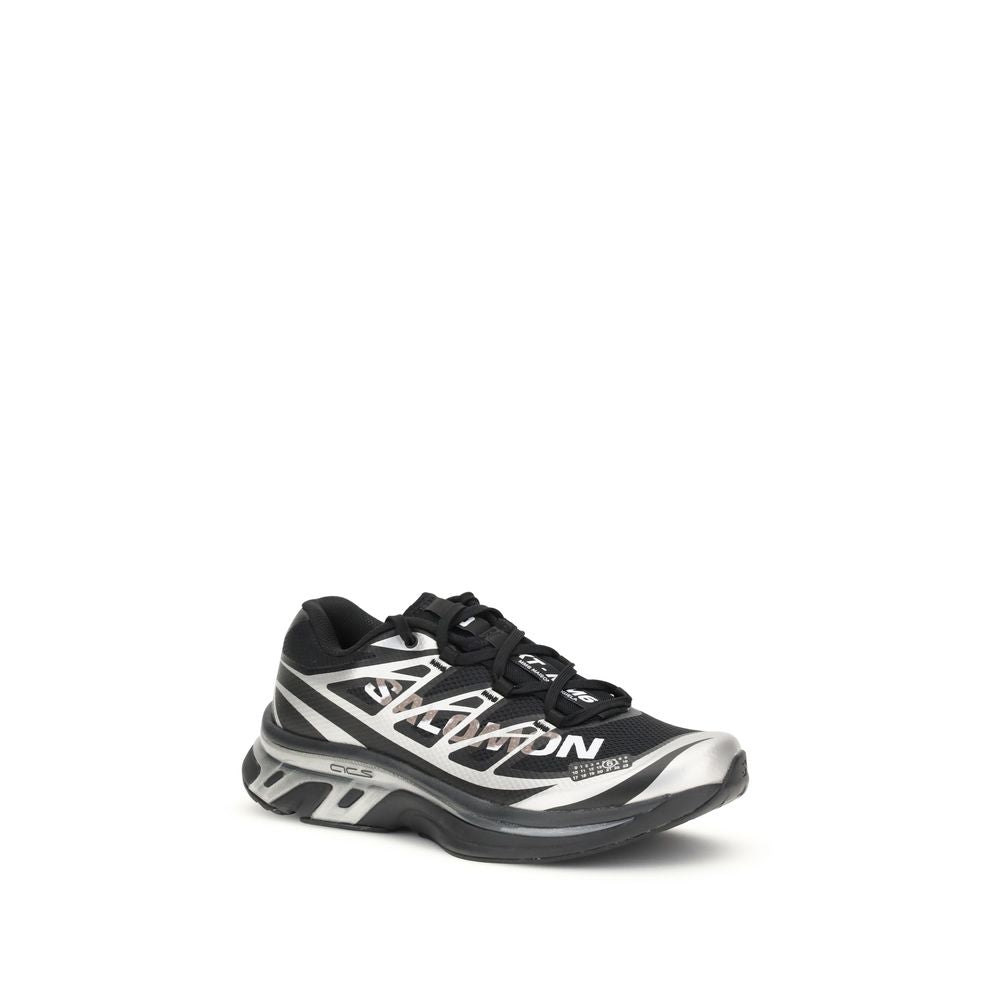 MM6 Black Polyamide Athletic Sneakers