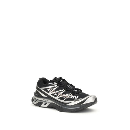 MM6 Black Polyamide Athletic Sneakers