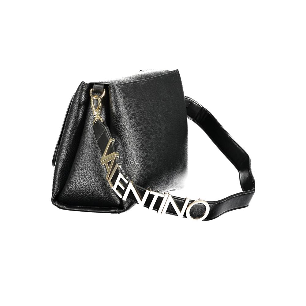 Mario Valentino Schwarze Polyethylen-Handtasche