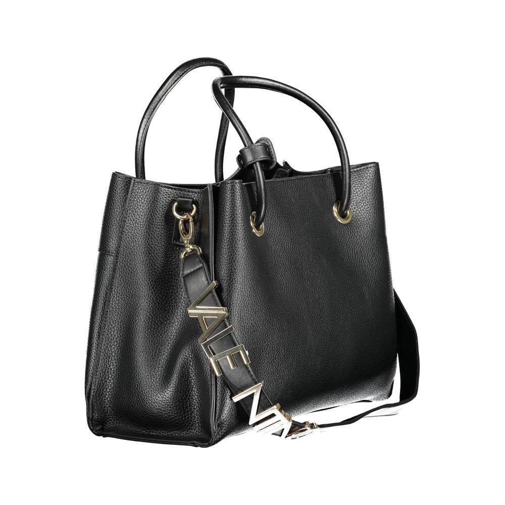 Mario Valentino Schwarze Polyethylen-Handtasche