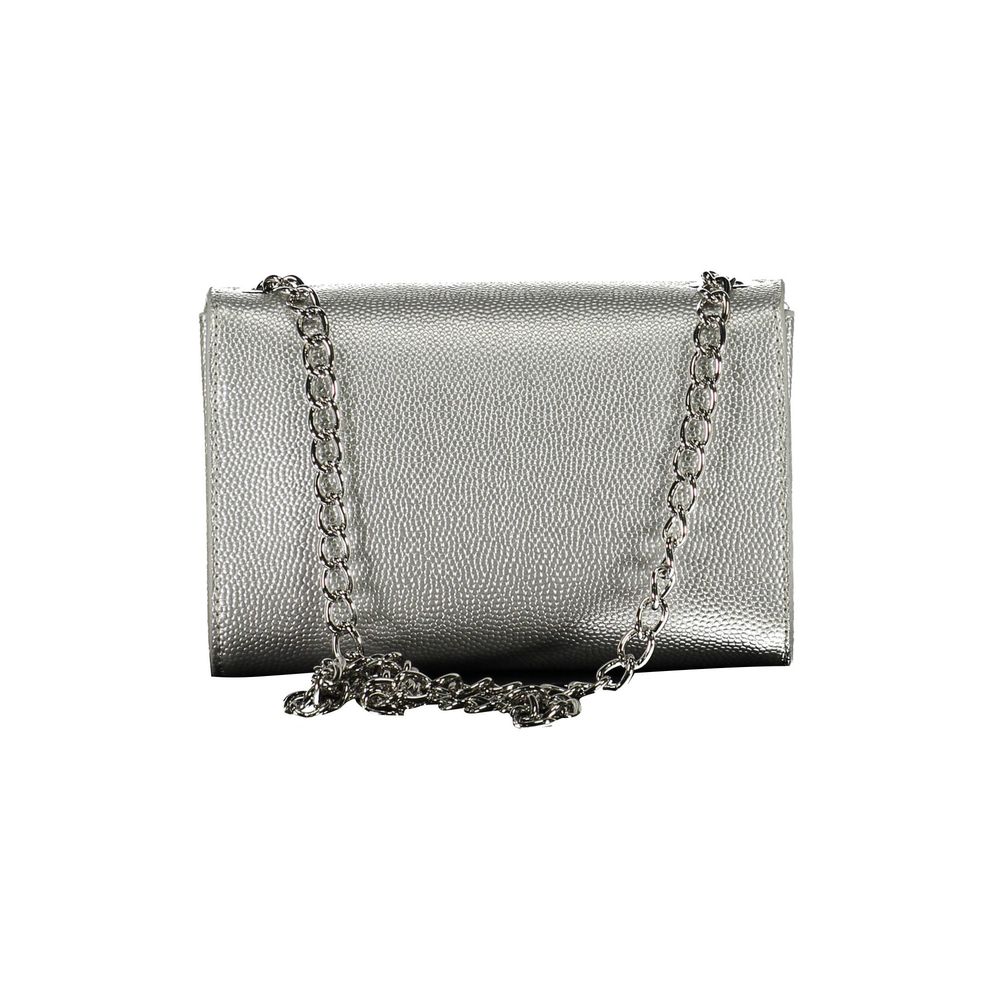 Mario Valentino Graue Polyethylen-Handtasche