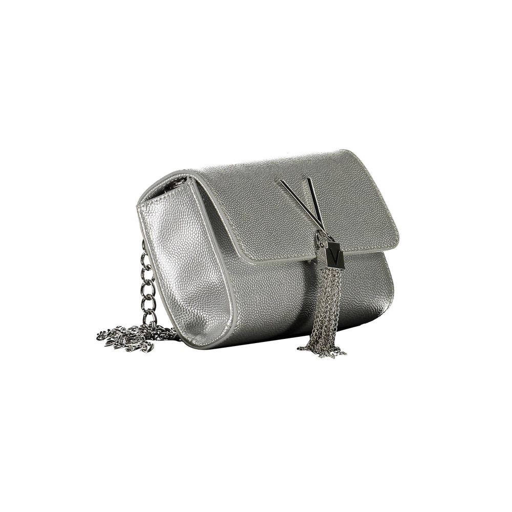 Mario Valentino Graue Polyethylen-Handtasche