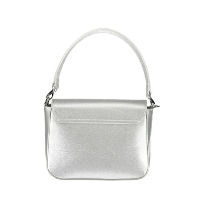 Mario Valentino Graue Polyethylen-Handtasche