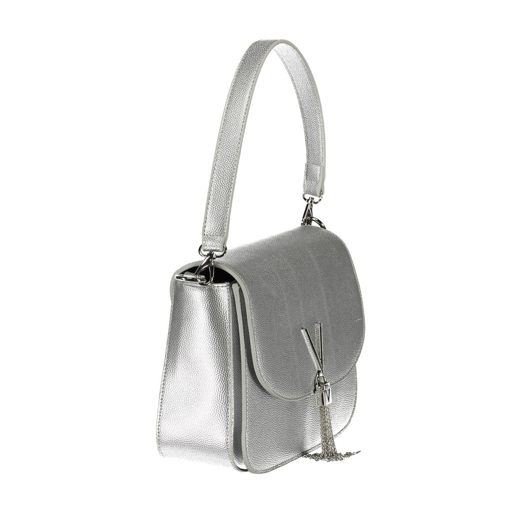 Mario Valentino Graue Polyethylen-Handtasche