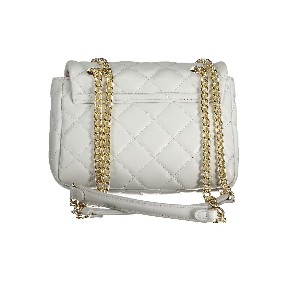 Mario Valentino Graue Polyethylen-Handtasche
