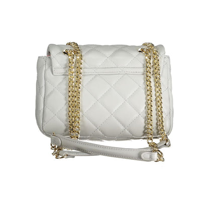 Mario Valentino Graue Polyethylen-Handtasche