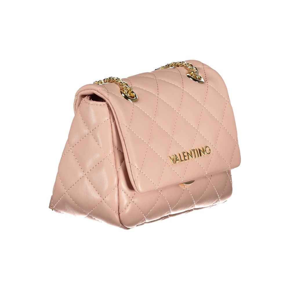 Mario Valentino Pink Polyethylen Damen Handtasche