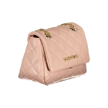 Mario Valentino Pink Polyethylen Damen Handtasche