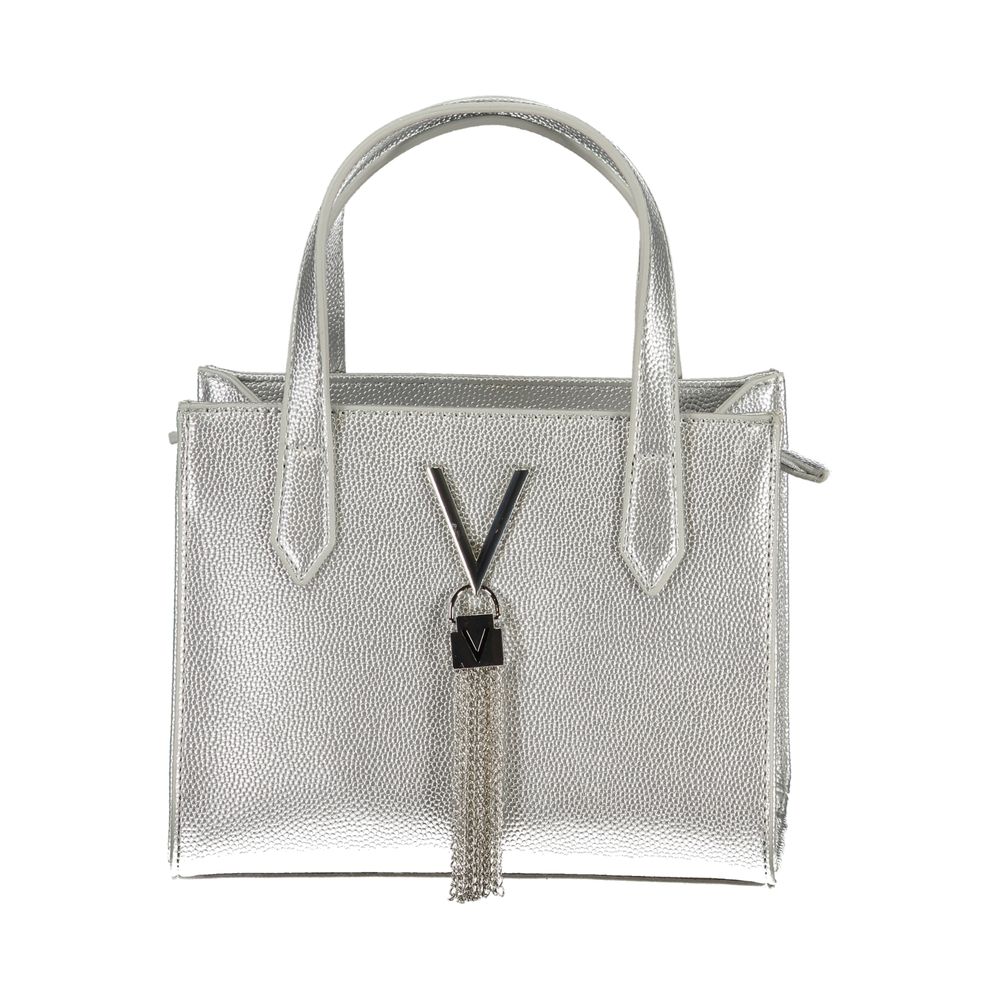 Mario Valentino Graue Polyethylen-Damenhandtasche