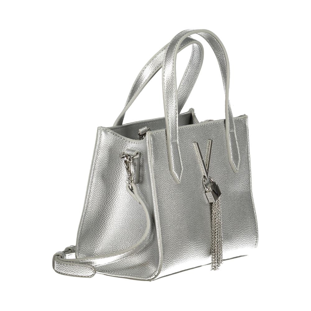 Mario Valentino Graue Polyethylen-Damenhandtasche