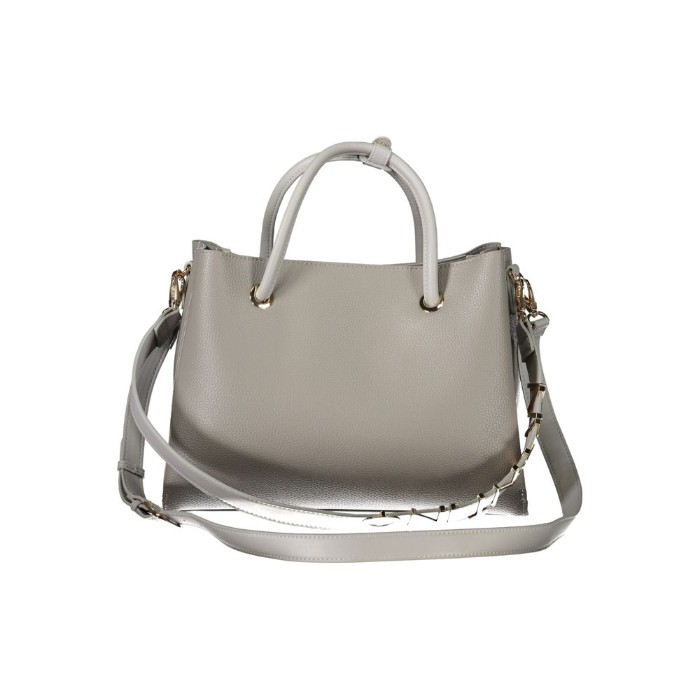 Mario Valentino Graue Polyethylen-Damenhandtasche