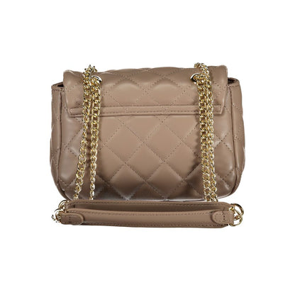Mario Valentino Braune Polyethylen-Damenhandtasche