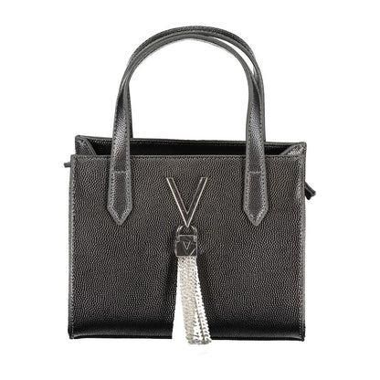 Mario Valentino Graue Polyethylen-Handtasche
