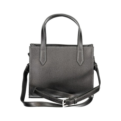 Mario Valentino Graue Polyethylen-Handtasche