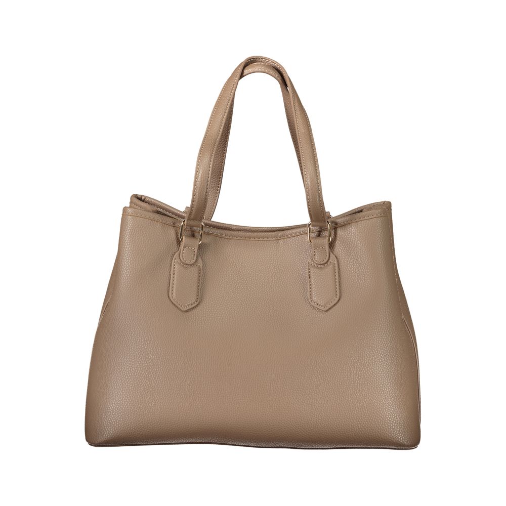 Mario Valentino Braune Polyethylen-Damenhandtasche