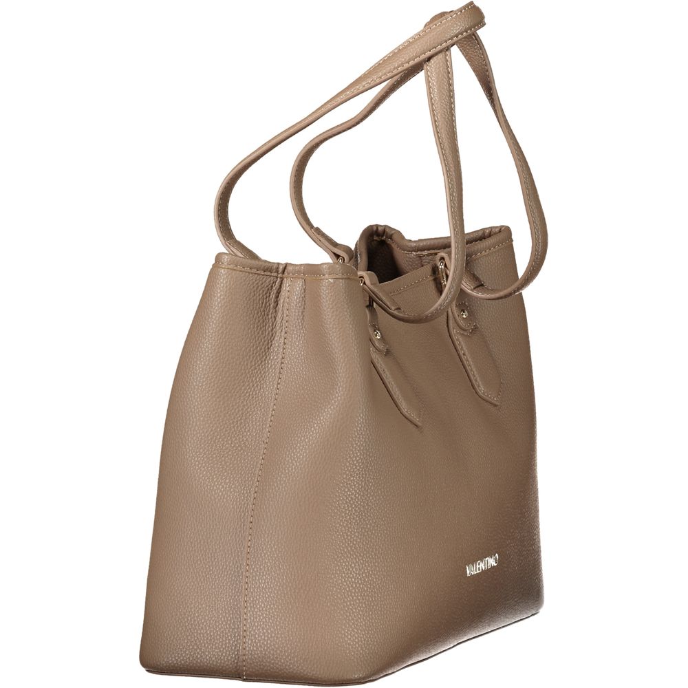 Mario Valentino Braune Polyethylen-Damenhandtasche