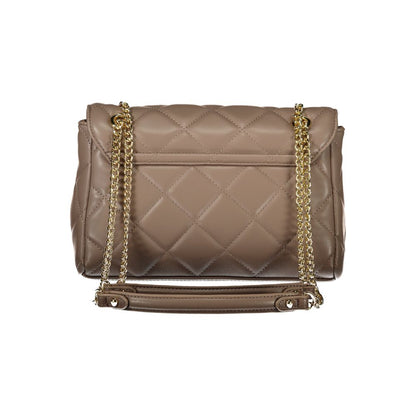 Mario Valentino Braune Polyethylen-Damenhandtasche