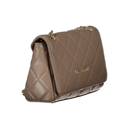 Mario Valentino Braune Polyethylen-Damenhandtasche