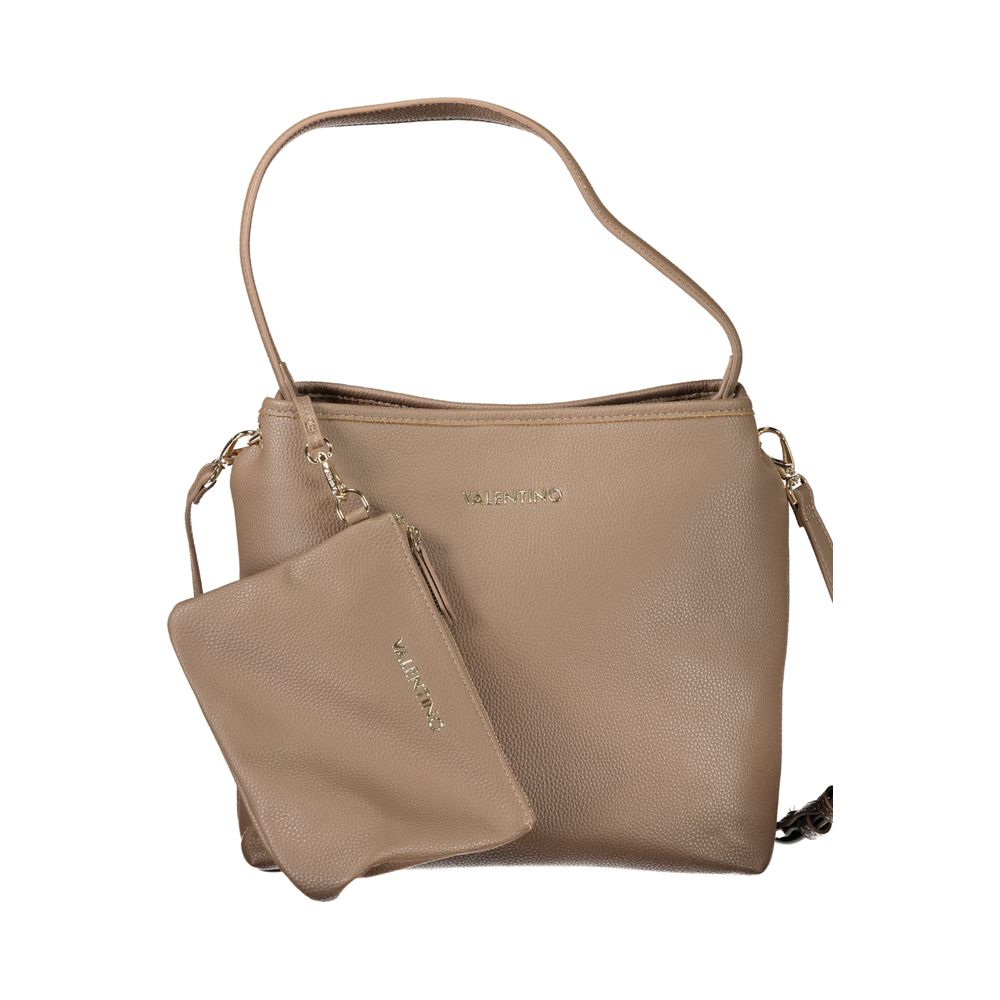 Mario Valentino Braune Polyethylen-Damenhandtasche