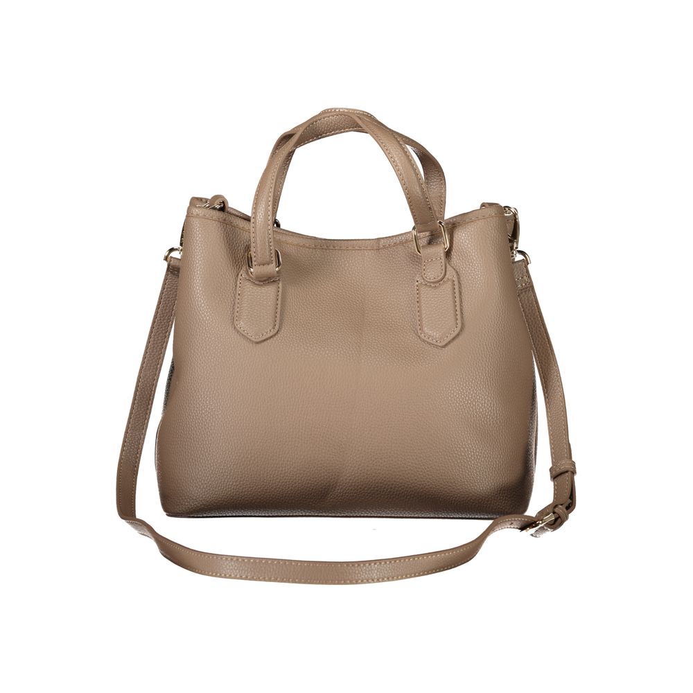 Mario Valentino Braune Polyethylen-Damenhandtasche