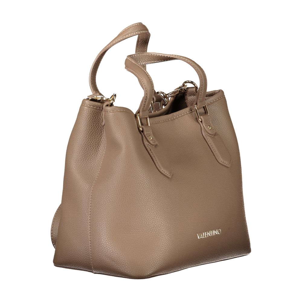 Mario Valentino Braune Polyethylen-Damenhandtasche