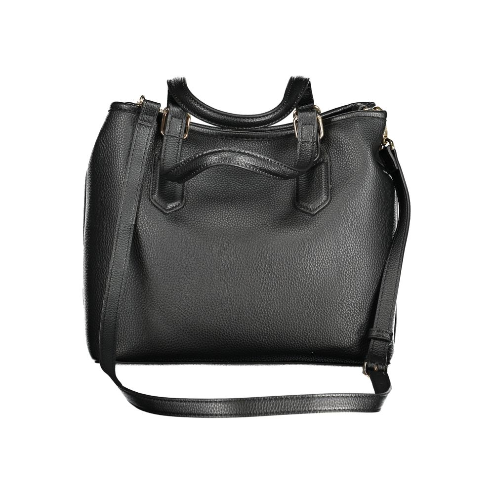 Mario Valentino Schwarze Polyethylen-Handtasche