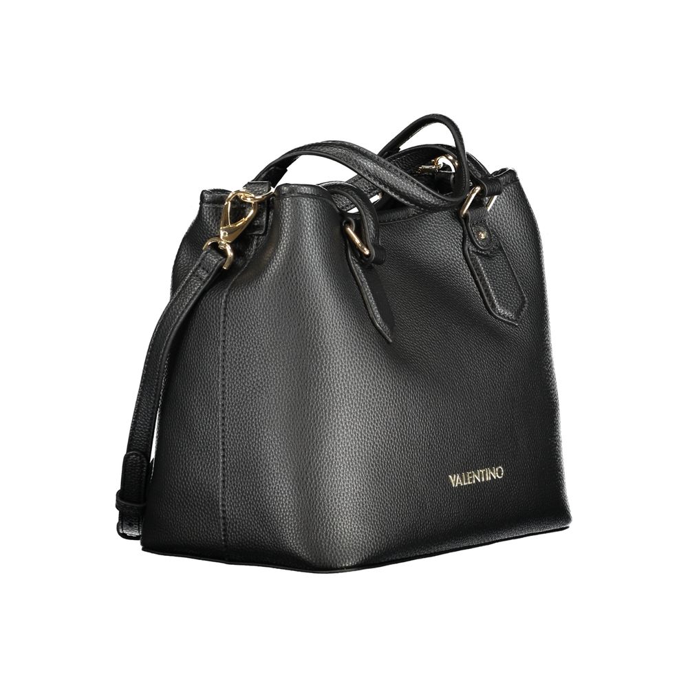 Mario Valentino Schwarze Polyethylen-Handtasche