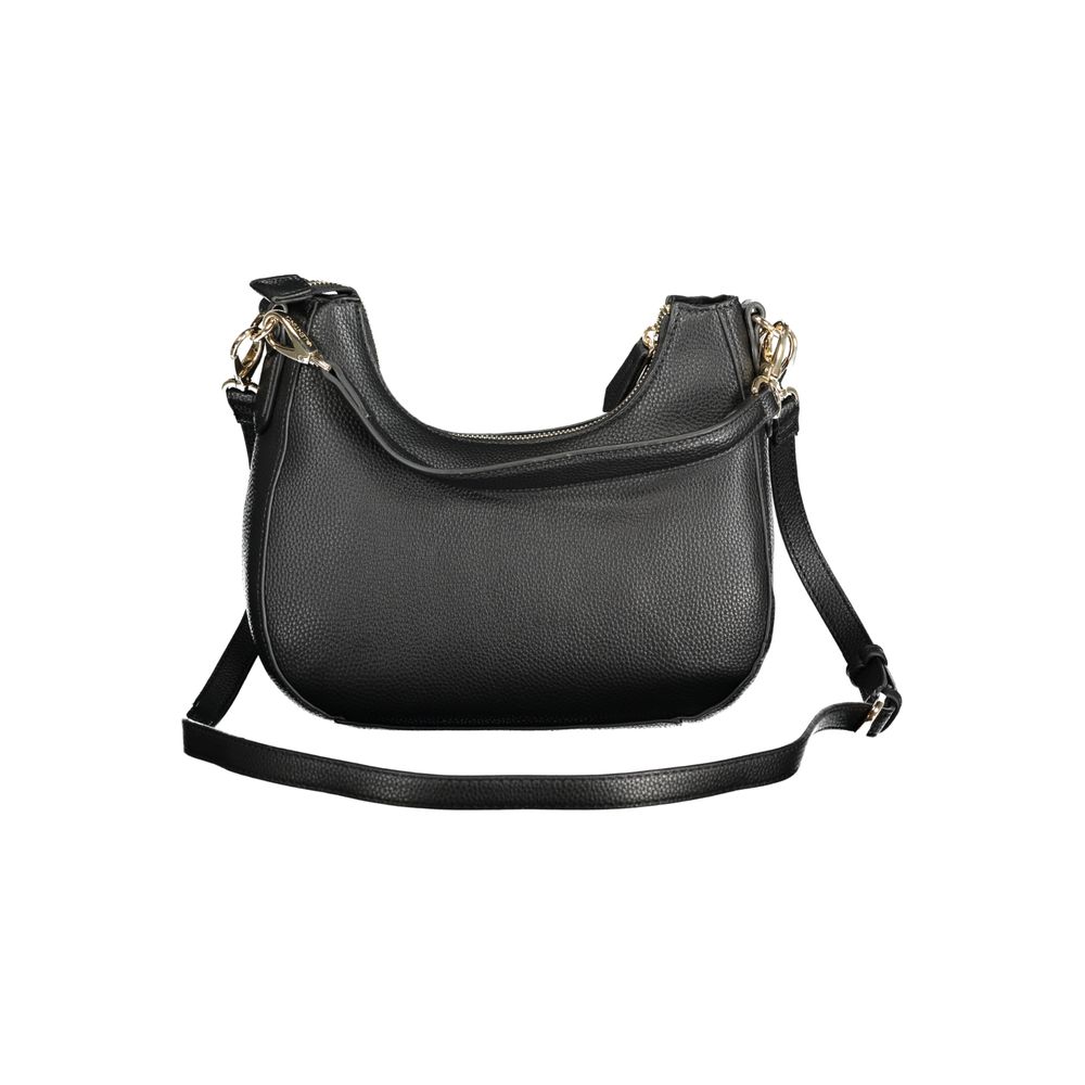 Mario Valentino Schwarze Polyethylen-Handtasche