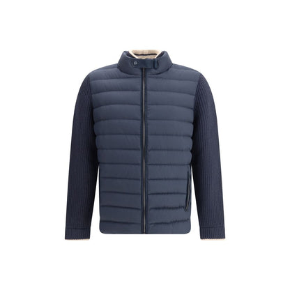 Herno Blue Wool Coat