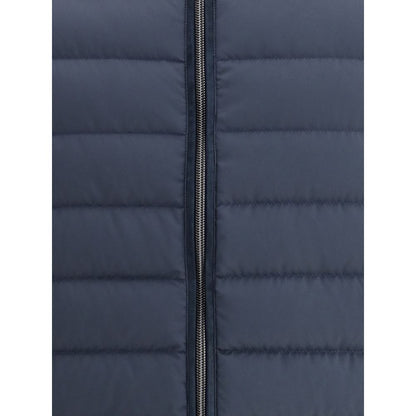 Herno Blue Wool Coat