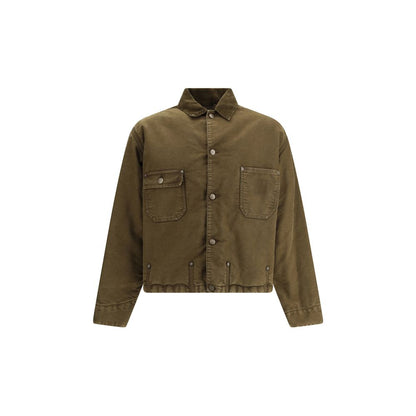 Margiela Bicolor Cotton Denim Jacket
