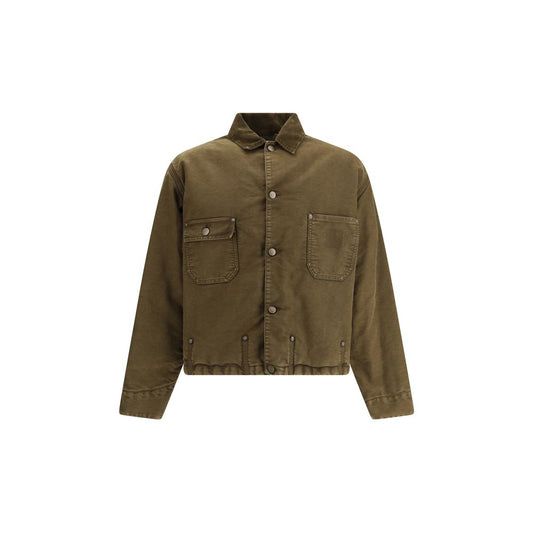 Margiela Bicolor Cotton Denim Jacket