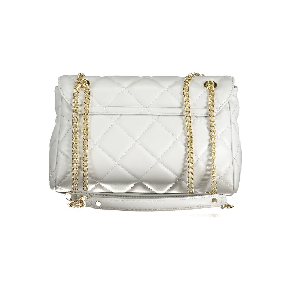 Mario Valentino Graue Polyethylen-Handtasche