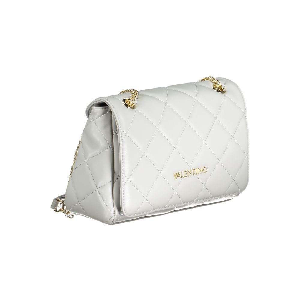 Mario Valentino Graue Polyethylen-Handtasche