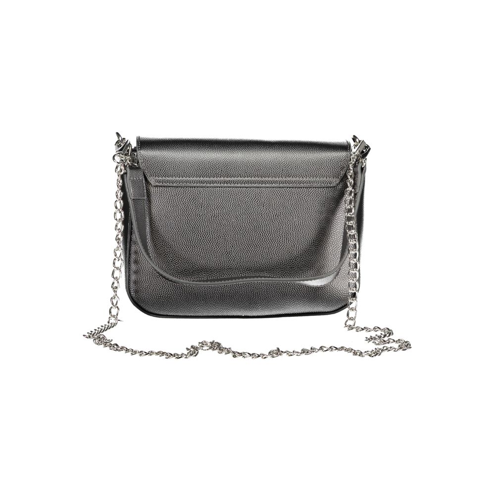 Mario Valentino Graue Polyethylen-Handtasche